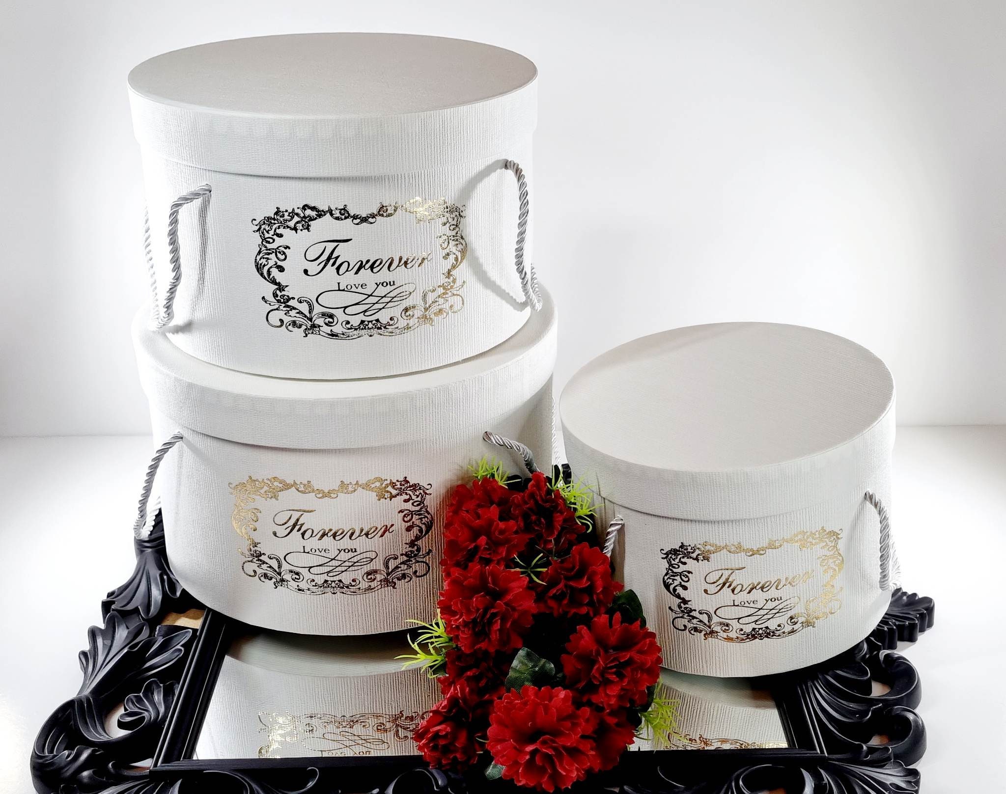 Hat boxes with lids outlet