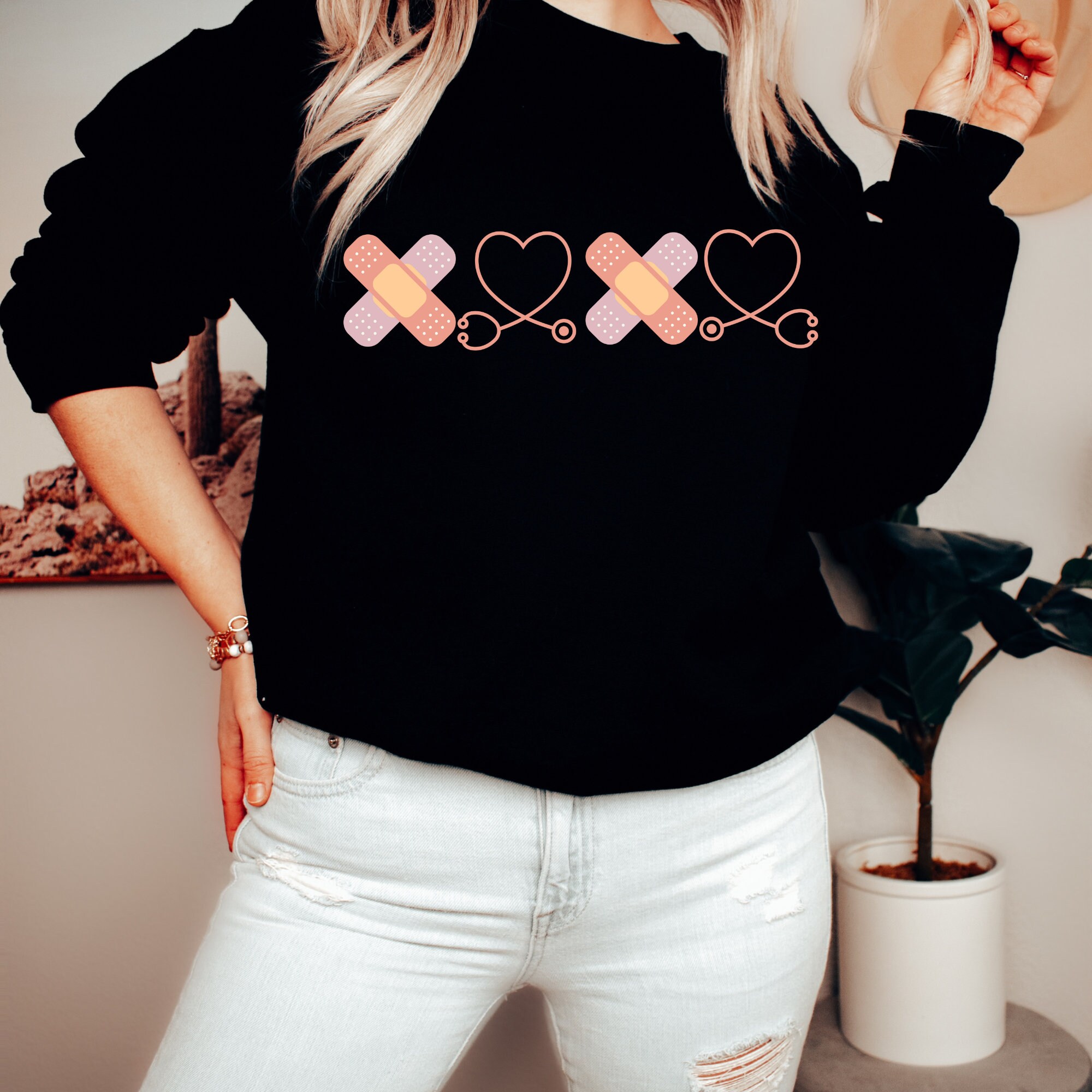 Nurse SVG, Valentines Day Nurse Svg, Xoxo Svg,emergency Nurse Shirt SVG ...