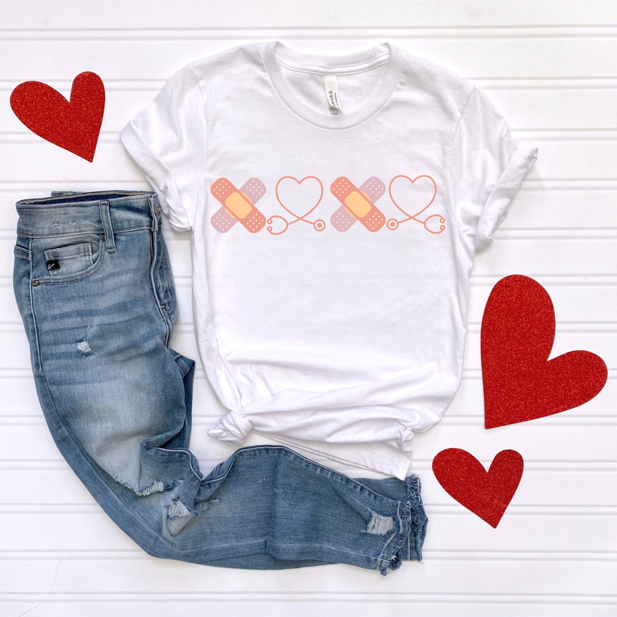 Nurse SVG, Valentines Day Nurse Svg, Xoxo Svg,emergency Nurse Shirt SVG ...