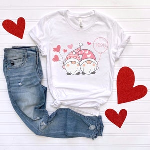 Valentines Gnome SVG, Heart Gnome Svg, Valentines Day Svg, Valentine Shirt Svg, Love Day Svg, Happy Valentine Svg, Valentines Day Gnome Svg