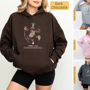 Christelijke hoodie, wapenrusting van God, trek de volledige wapenrusting van God aan, christelijk sweatshirt, christelijke shirts, Jezus-shirt, bijbelvers shirt cadeaus