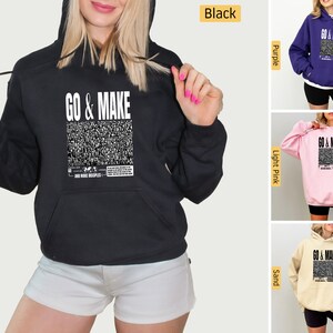 Christian Hoodie, Go and Make Disciples of All Nations, Matthew 28:19, Christian Sweatshirt, Christian Shirts, Jesus Shirt Bible Verse Shirt