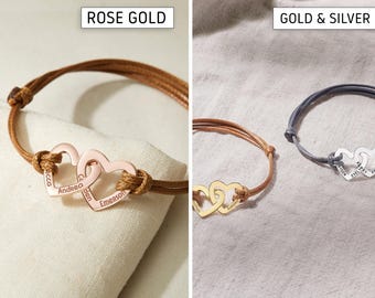 Bracciale Con Lettera Iniziale Personalizzata – Acciaio Inox Argento, Catena Serpente, Regalo Per Lei