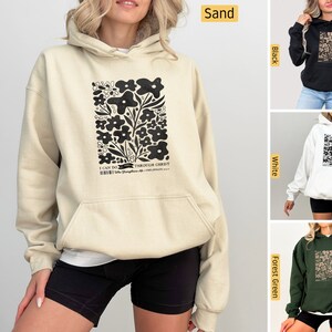 Christian Hoodie, I can do all things through Christ,  Philippians 4:13 Flowers, Christian Sweatshirt, Christian Shirts, Jesus Bible Verse