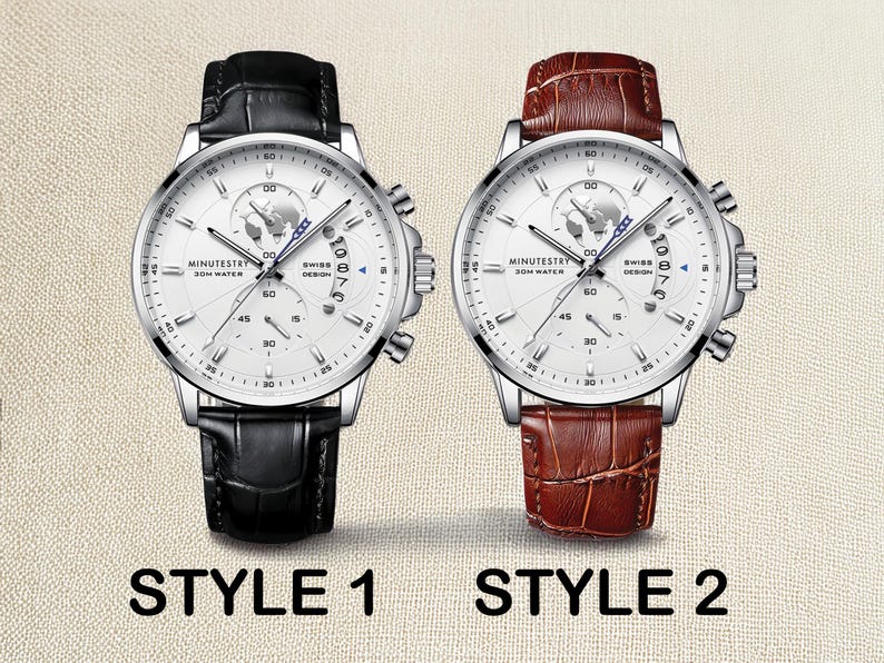 a couple of watches sitting next to each other