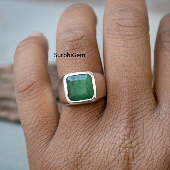 buy emerald, panna stone benefits, gemstone panna, green stone ring, green  emerald price, emerald ring – CLARA