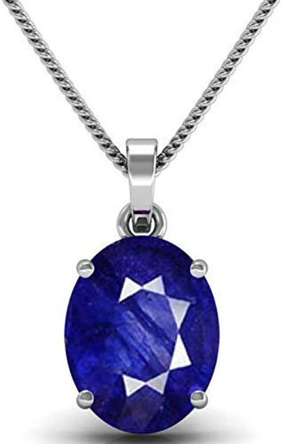 Neelam stone best sale pendant