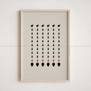 Water to Wine Print: Abstract Christian Kitchen Art (Digital Download)