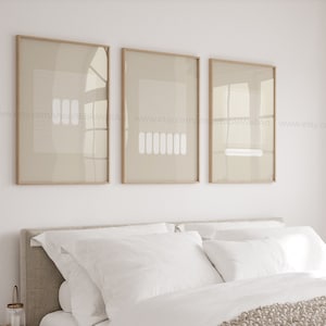 Set of 3 Christian Prints, Abstract Minimalist Faith Based Decor, Christian Modern Poster: Daniels friends, 99 for the 1, 70x7 Biblical Art