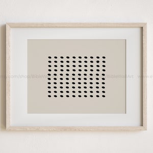Lost Sheep Parable Print: Minimalist Christian Wall Art (Digital Download)