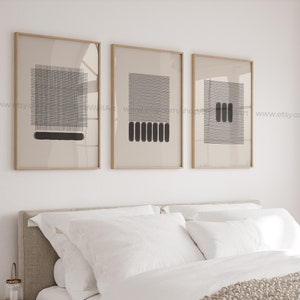 Set di 3 stampe cristiane, decorazioni astratte minimaliste basate sulla fede, poster moderno cristiano: amici di Daniels, 99 per 1, arte biblica 70x7