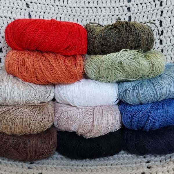 Maggi's Linen - Maggi Knits Irish MK Collection  Luxury Hand Knitting Yarn