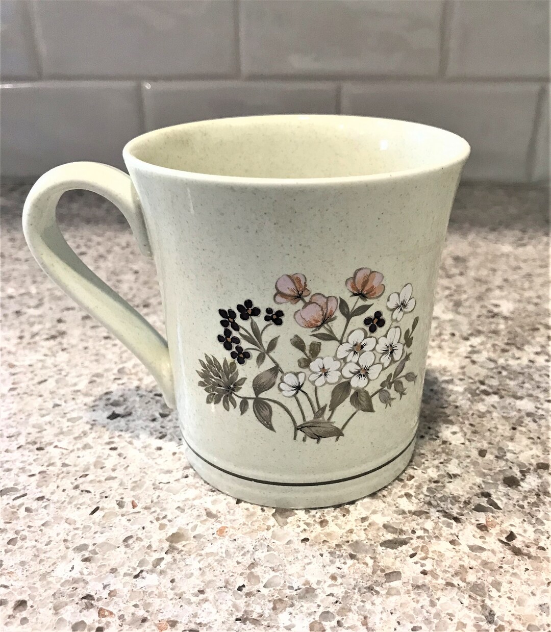 Royal Doulton Lambethware Bredon Hill Mug Rare Retired Made in England