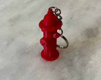 Mini fire hydrant keychain