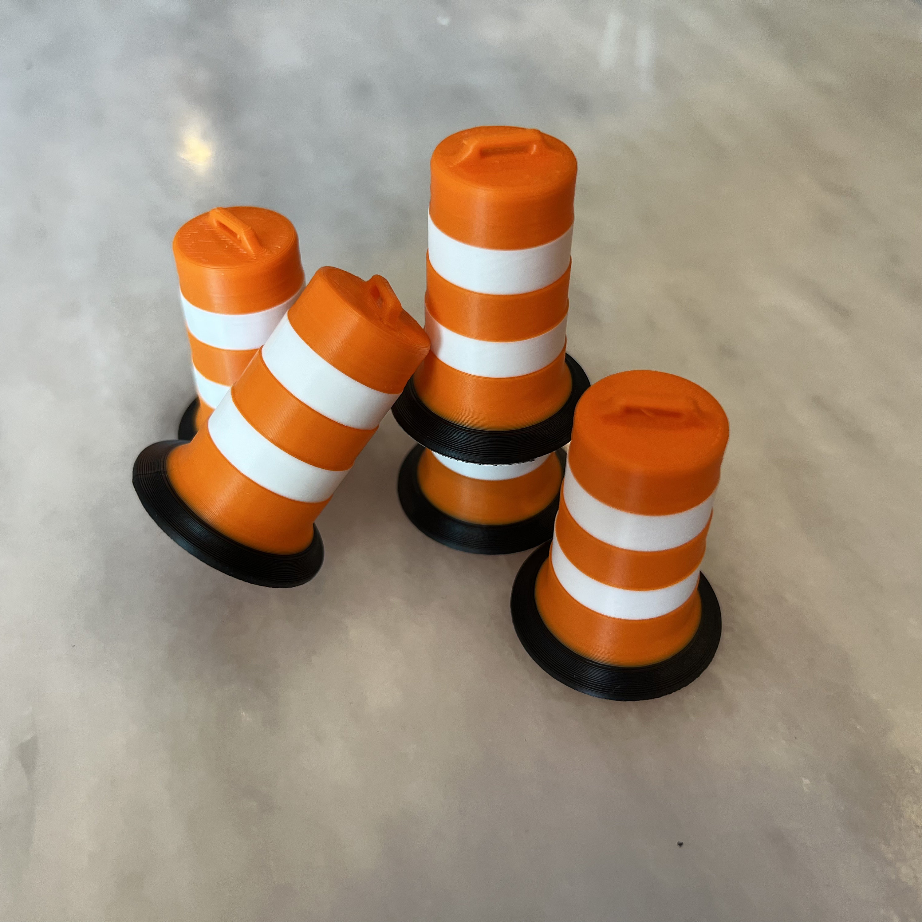 3 Pack Stackable Miniature Construction Barrels - Etsy