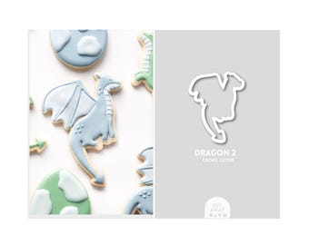 Dragon 2 Cookie Cutter