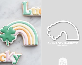 Shamrock Rainbow Cookie Cutter