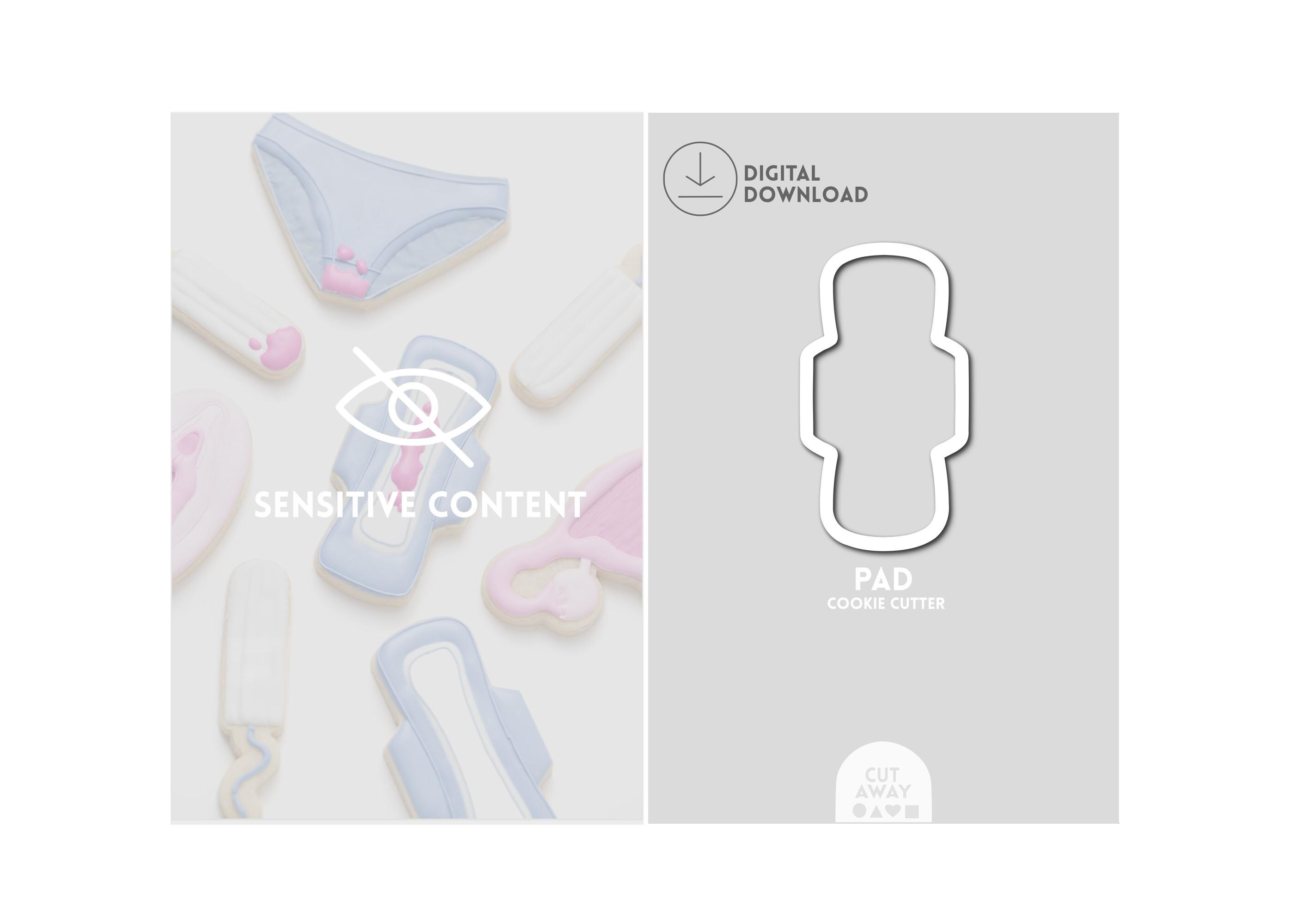 Digital Download-Pad Cookie Cutter STL file