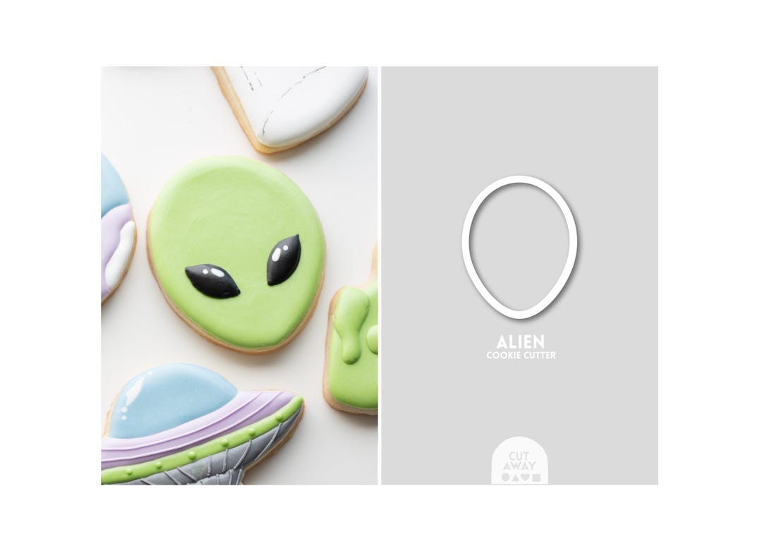Alien Cookie Cutter - Etsy