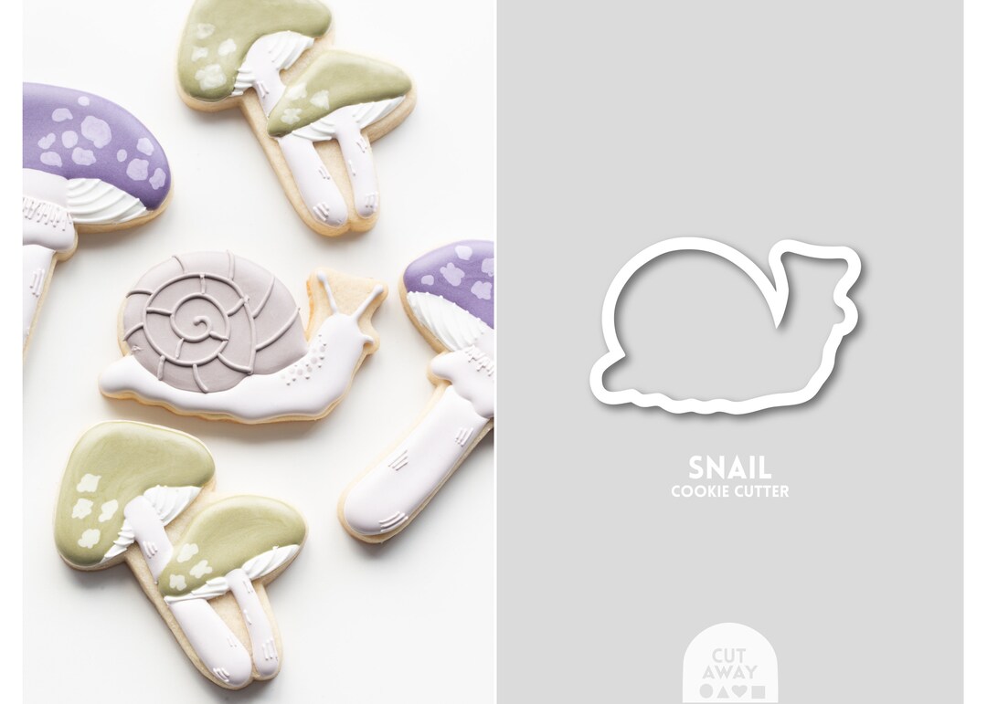 Snail Cookie Cutter Etsy