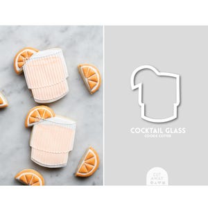 Cocktail Glass Cookie Cutter