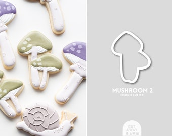 Mushroom 2 Cookie Cutter