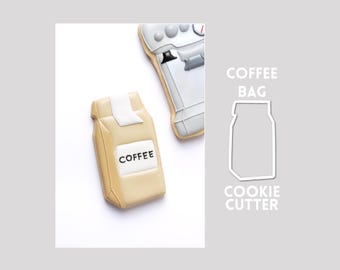 Coffee Bag Cookie Cutter