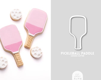 Pickleball Paddle Cookie Cutter