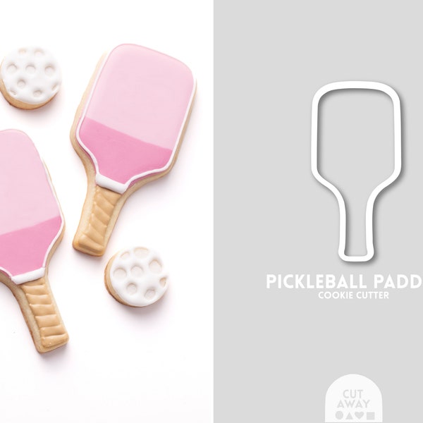 Pickleball Paddle Cookie Cutter