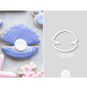 Koekjesvorm met schelpdieren