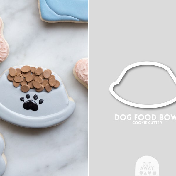 Dog Food Bowl Cookie Cutter