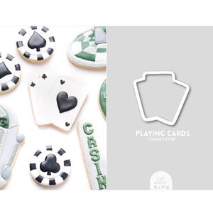 Spielkarten-Cookie Cutter