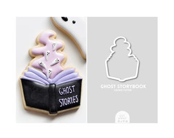 Ghost Storybook Cookie Cutter