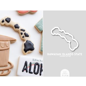 Hawaiian Islands State Cookie Cutter