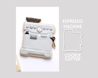 Espresso Machine Cookie Cutter