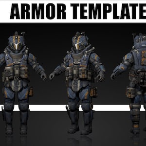 Titanfall 2 Holo Pilot Armor EVA Foam Template