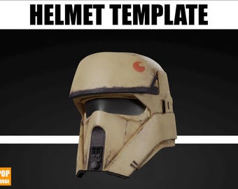 Star Wars Shoretrooper Helm EVA Foam Vorlage
