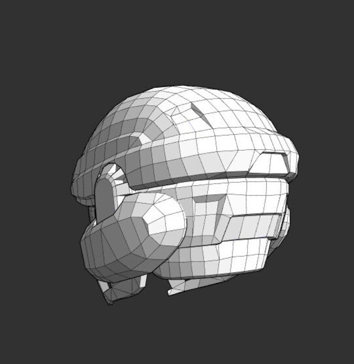 Halo Marine Helmet EVA Foam Template - Etsy