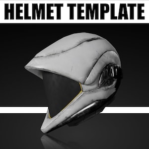 Destiny Competitive Spirit Warlock Helmet EVA Foam Template