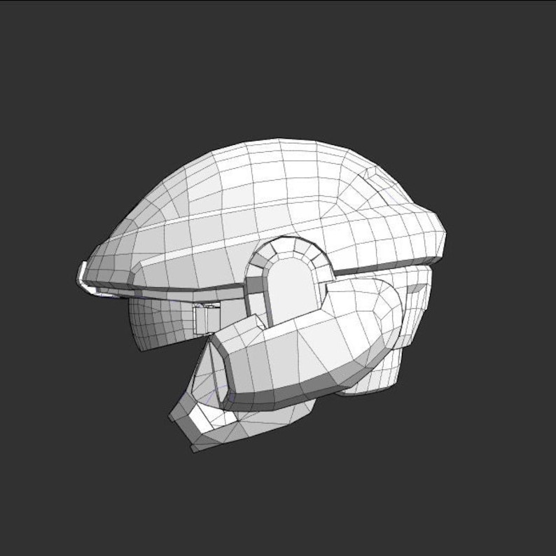 Halo Marine Helmet EVA Foam Template - Etsy
