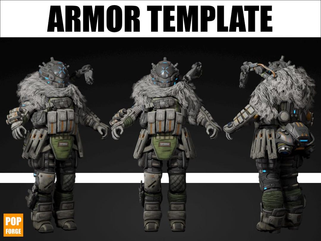 Titanfall 2 Cloak Pilot Armor EVA Foam Template - Etsy