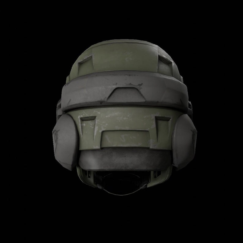 Halo Marine Helmet EVA Foam Template Etsy