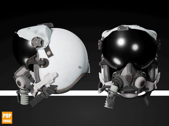 Fighter Pilot Helmet JHMCS EVA Foam Template - Etsy