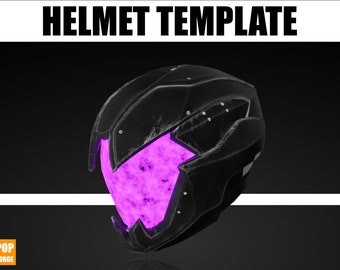 Destiny Hunter Graviton Fell Helm EVA Foam Vorlage