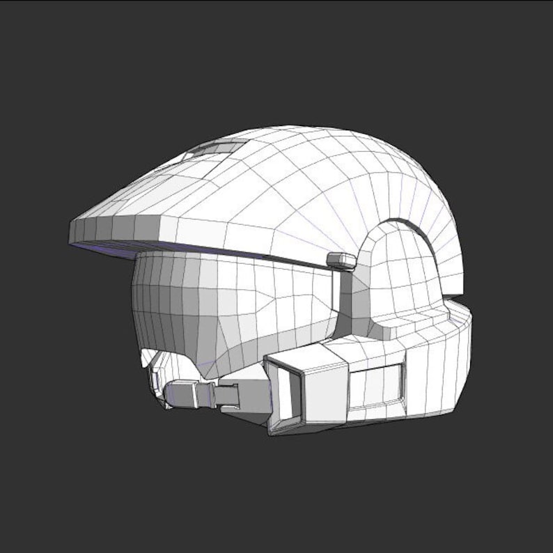 Halo 3 Marine Helmet EVA Foam Template - Etsy