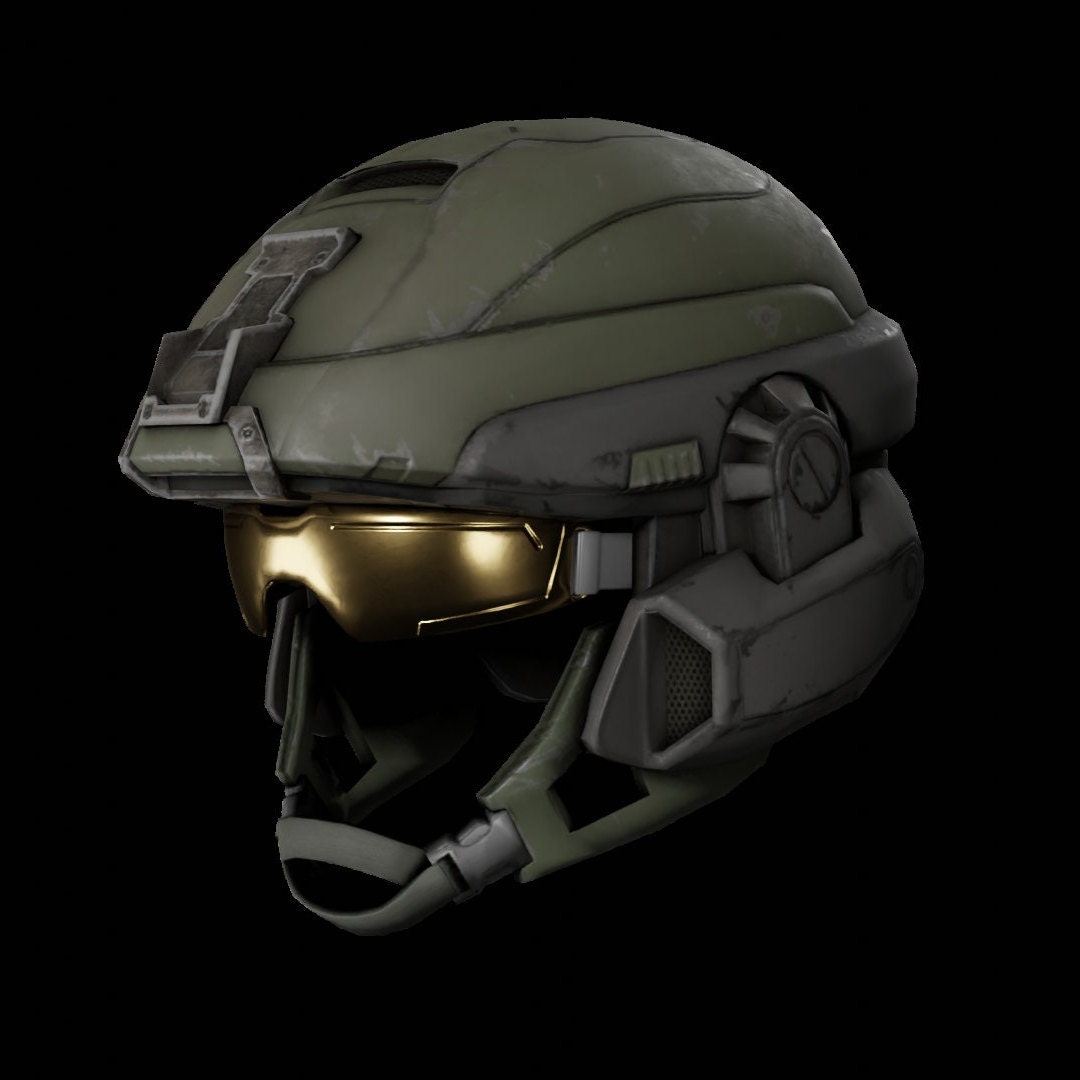 Halo Marine Helmet EVA Foam Template - Etsy