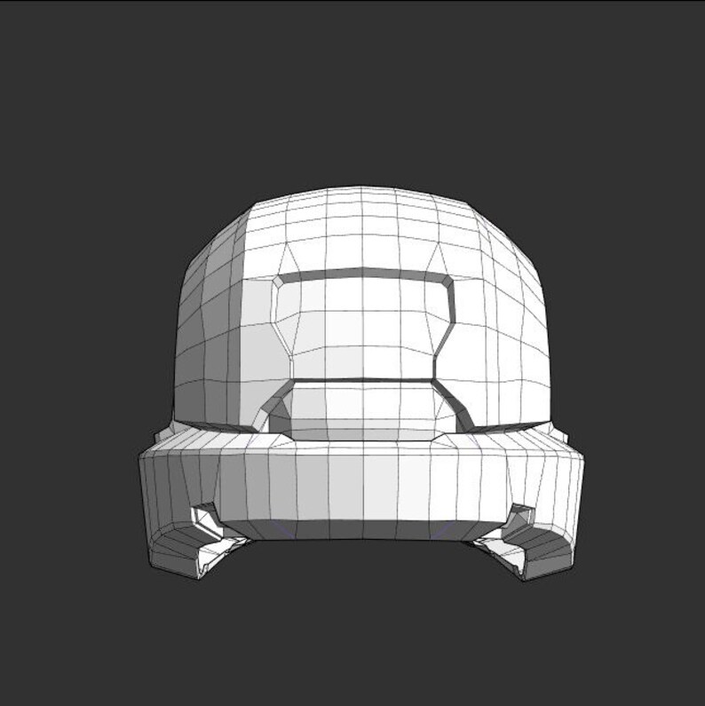 Halo 3 Marine Helmet EVA Foam Template - Etsy