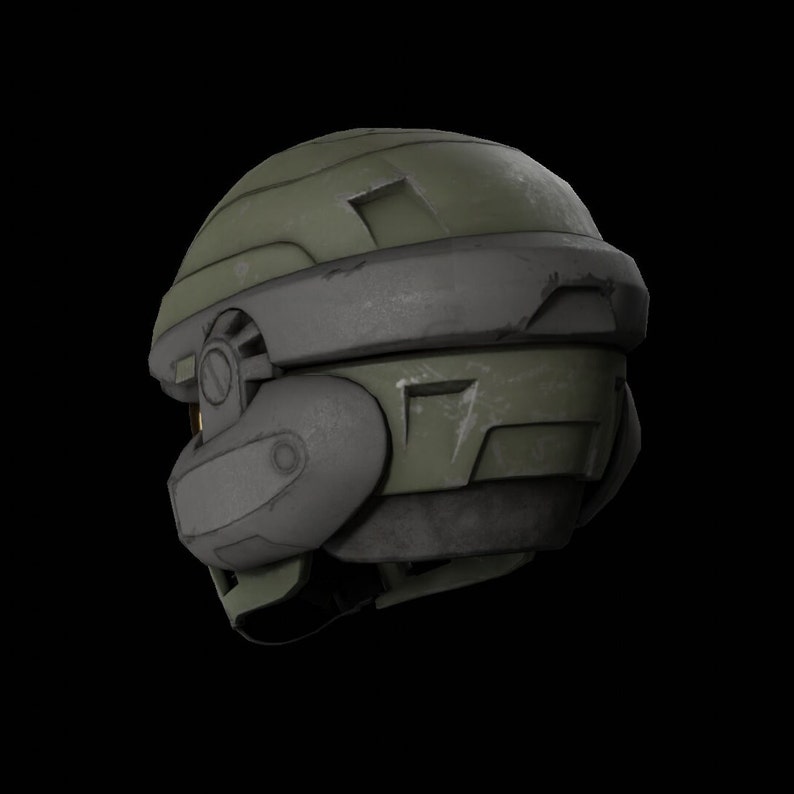 Halo Marine Helmet EVA Foam Template Etsy