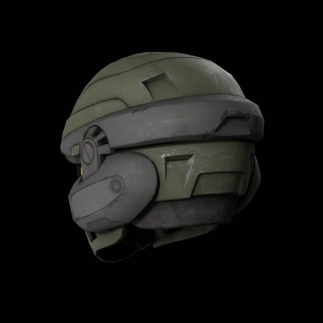 Halo Marine Helmet EVA Foam Template - Etsy