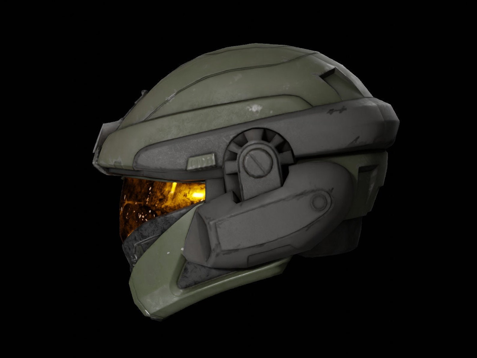 Halo Military Police Helmet EVA Foam Template - Etsy